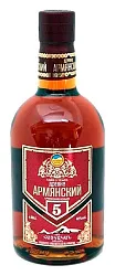 Коньяк ДРЕВНЕ АРМЯНСКИЙ 5 лет 40% ст/б 0.5л