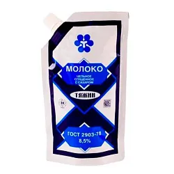 Сгущенное молоко ТЯЖИН ГОСТ бзмж 8.5% м/у 260г