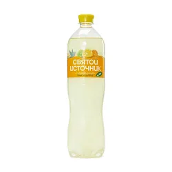 Вода СВЯТОЙ ИСТОЧНИК газированная лимон цитрус 1л