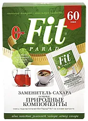 Заменитель сахара ФИТ ПАРАД №7 стевия 60шт