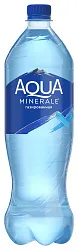 Питьевая вода АКВА МИНЕРАЛЕ газированная 1л
