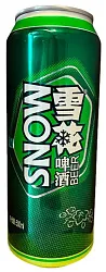 Пиво СНОУ Фреш светлое фильтрованное пастер 4% ж/б 0.5л