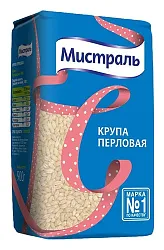 Крупа МИСТРАЛЬ перловая 900г
