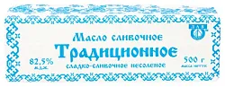 Масло сладко-сливочное ЛАВ-ПРОДУКТ Традиционное несоленое бзмж 82.5% 500г