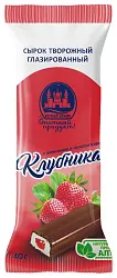Сырок глазированный БЕЛЫЙ ЗАМОК клубника бзмж 23% 40г