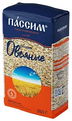 Овсяные хлопья ПАССИМ м/у 350г