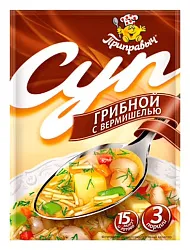 Суп ПРИПРАВЫЧ грибной с вермишелью 60г