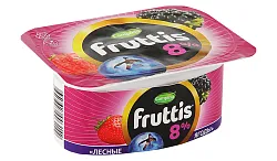 Йогуртный продукт ФРУТТИС Суперэкстра абрикос манго лесная ягода бзмж 8% 115г
