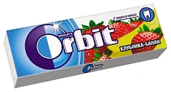 Жевательная резинка ОРБИТ Клубника-банан 13.6г