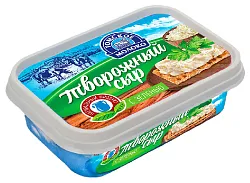 Сыр творожный ТОМСКОЕ МОЛОКО с зеленью бзмж 30% 180г