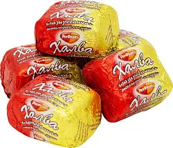 Конфеты РОТ ФРОНТ Халва глазированная весовые