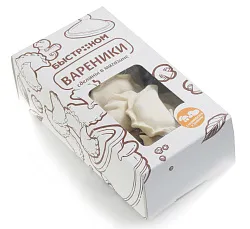 Вареники с картофелем и грибами с/м 500г