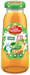 Сок САДЫ ПРИДОНЬЯ зеленое яблоко осветленный ст/б 0.2л