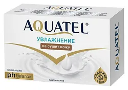 Крем-мыло туалетное АКВАТЕЛЬ Классическое 90г