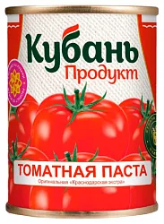 Томатная паста КУБАНЬ ПРОДУКТ ж/б 140г