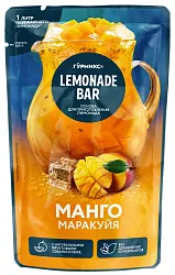 Концентрат для напитка ГУРМИКС Лимонад Бар манго маракуйя 150г