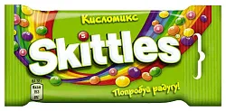Жевательные конфеты СКИТЛС Кисломикс 38г