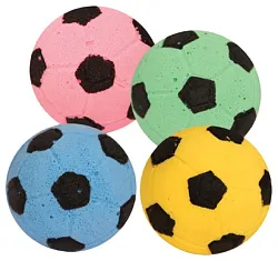 Игрушка для кошек ФОКСИКЕТ Мячик футбольный