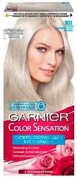 Краска для волос ГАРНЬЕР Колор сенсейшн Серебристый блонд №901
