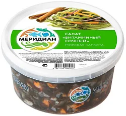Салат из морской капусты МЕРИДИАН Витаминный 250г