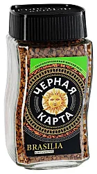 Кофе ЧЕРНАЯ КАРТА Бразилия Эксклюзив с/б 95г