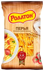 Мак.изделия РОЛЛТОН Перья м/у 400г