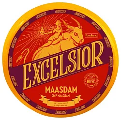Сыр ЭКСЕЛЬСИОР Маасдам бзмж 45%