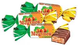 Конфеты СЛАВЯНКА Медунок с орехом весовые
