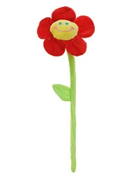Игрушка мягкая СФЕРА Цветок с улыбкой 32см