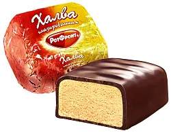 Конфеты РОТ ФРОНТ Халва глазированная весовые