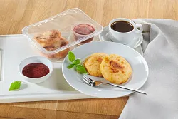 Сырники с вареньем 180г