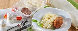 Котлета по-киевски с пюре 250г