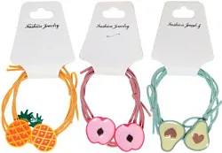 Резинки для волос ФРУТ БУМ Вкусняшки 2шт арт.786-777