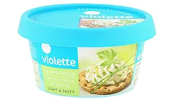 Сыр творожный ВИОЛЕТТА с зеленью бзмж 70% 140г