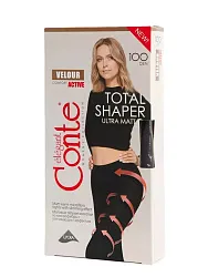 Колготки КОНТЕ Велюр Актив 100ден антрацит 4