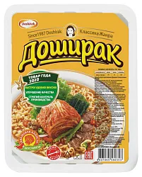 Лапша б/п ДОШИРАК кимчи 90г