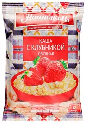 Каша овсяная НАЦИОНАЛЬ с клубникой м/у 40г