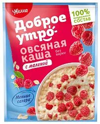 Каша овсяная УВЕЛКА малина со сливками м/у 40г