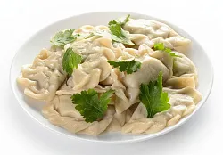 Вареники с картофелем и грибами отварные 290г