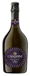 Игристое вино КАНТИАНИ Рислинг Рейнский белое брют 12% ст/б 0.75л