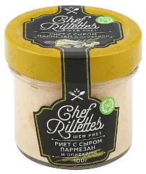 Риет ПУТИНА с сыром пармезан и оливками ст/б 100г