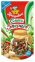 Смесь 5 перцев ПРИПРАВЫЧ м/у 60г