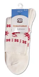 Носки женские БРЕСТСКИЕ Арктик белые р.23 арт.1408