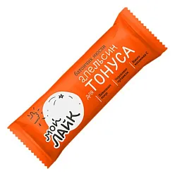Батончик МОЙ ЛАЙК Апельсин для тонуса 25г