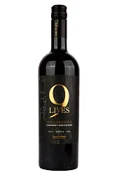 Вино 9 ЛАЙВС Делириус Каберне Совиньон Резерв красное сух 14% ст/б 0.75л