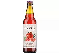 Напиток слабоалкогольный БЕЛЫЙ ФЕНИКС Медовуха гранат малина 5.6% ст/б 0.45л