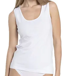 Майка женская ПЬЕР КАРДЕН белая р.48-50 арт.15014