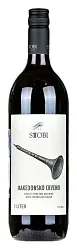 Вино СТОБИ Македонское красное п/сух 11% ст/б 1л