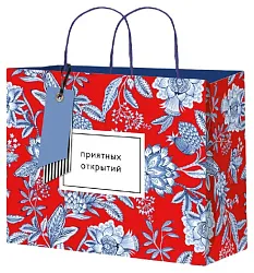 Сумка бумажная ЛАКАРТ арт.ОТ BC