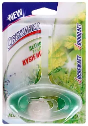 Туалетный блок СВЕЖИНКА Мята шариковый 1шт